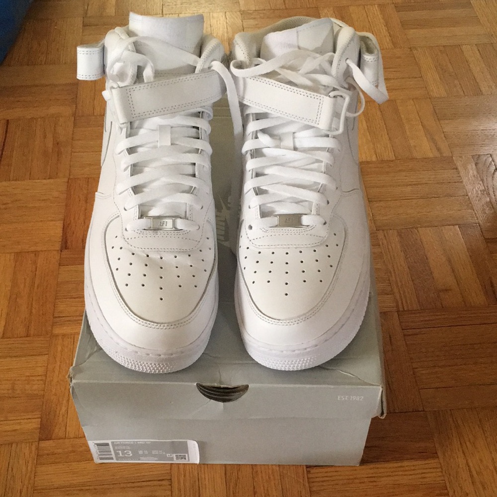 Nike Air Force 1 Mid ‘07.  Size 13